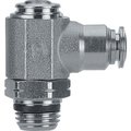 Alpha Technologies AIGNEP Flow Control, 89953-04-04, Screw Adj., 1/4" Tube x 1/4" Swift-Fit, Metallic Collet 89953-04-04